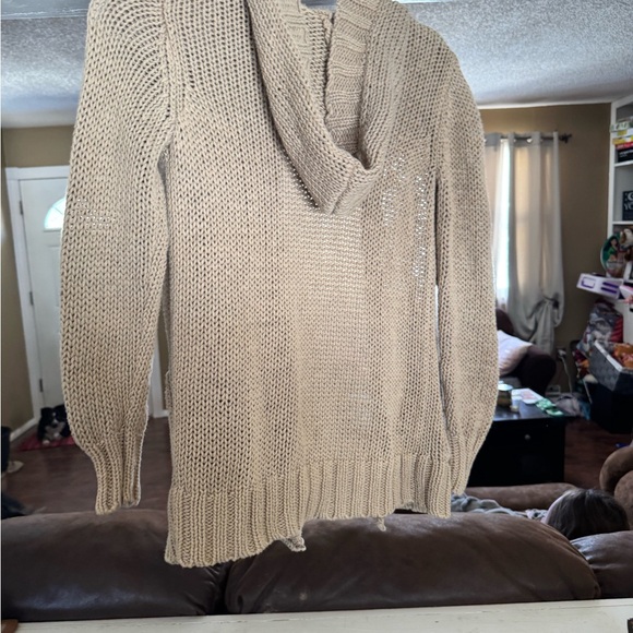 Michael Kors Beige Women's Knitted Cardigan - Picture 6 of 13